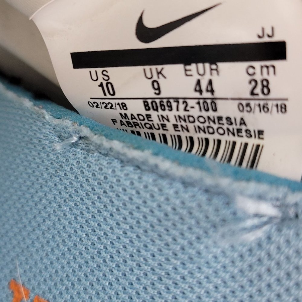 Nike EXP-X14 QS Men's White Emerald Rise BQ6972-100 US Size 10 - Picture 8 of 8